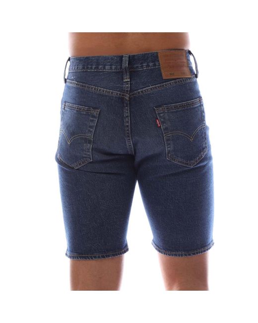 Levi's Blue Bleu Eyes B Denim Shorts for men