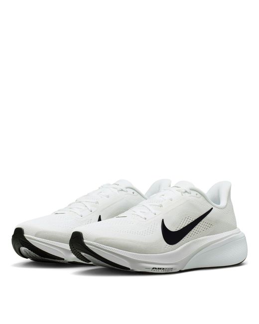 Nike White Pegasus 42 Running Shoes for men