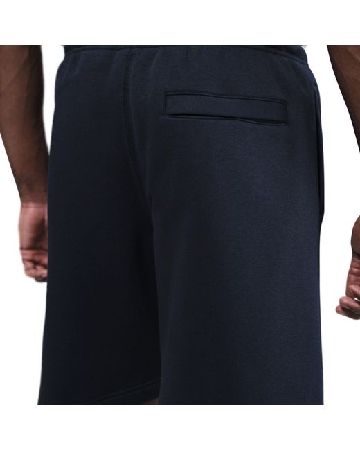 Nike Black Sportswear Club Graphic Shorts for men