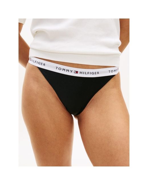 Tommy Hilfiger Blue Thong
