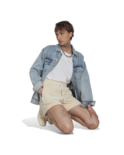 Adidas Originals Natural All Over Print Woven Shorts