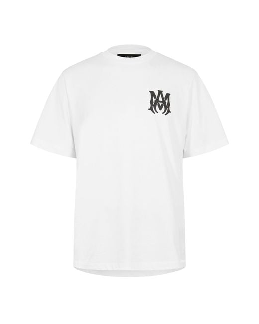 Amiri White Printed T-Shirt for men