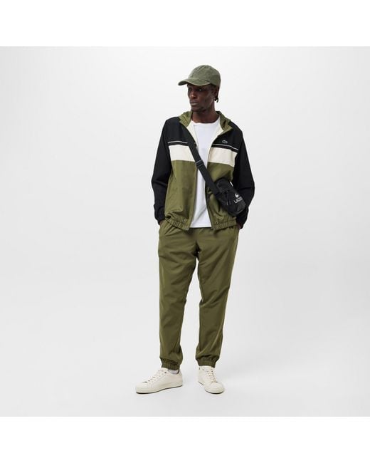 Lacoste Green Tracksuit Top for men