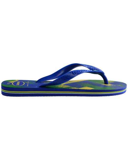 Havaianas Blue Brasil Flip Flops