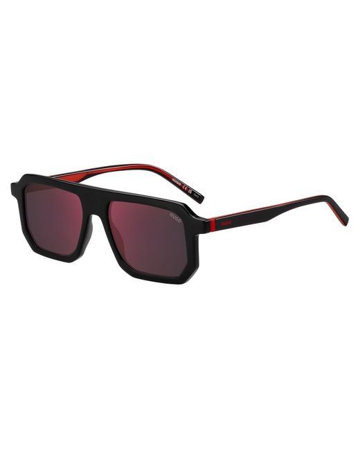 HUGO Brown Round Sunglasses for men