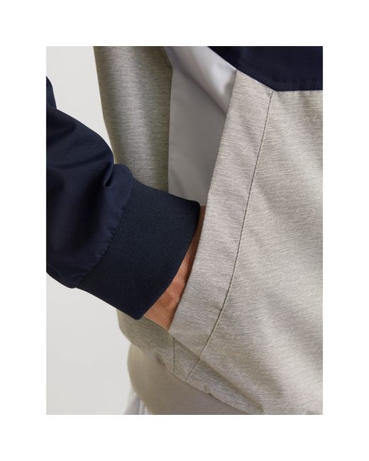 Jack & Jones Blue Bomber Jacket for men