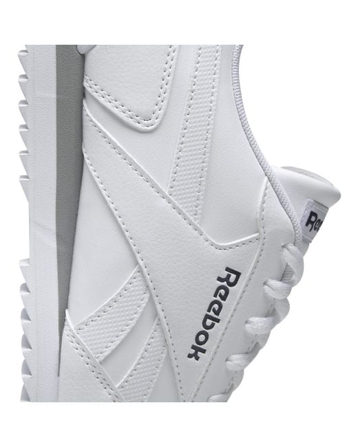 Reebok White Glide Ripple Clip Trainers for men