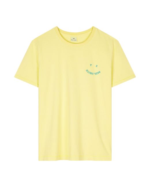Paul Smith Yellow Happy T-Shirt