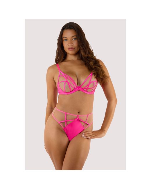 Playful Promises Pink Ramona High Waist Brief