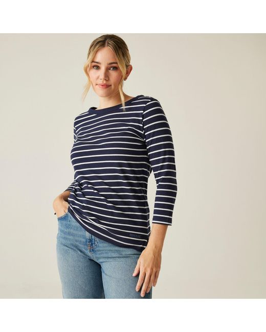Regatta Blue Baylette Ii Upf 30+ T-Shirt