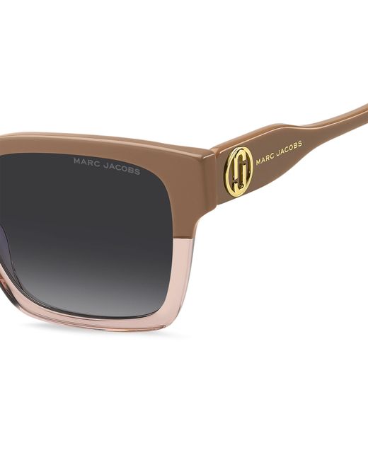 Marc Jacobs Natural Round Sunglasses