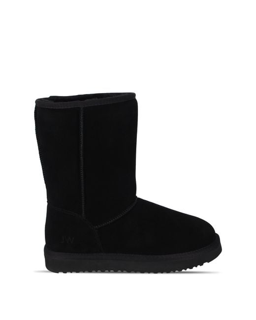 Jack Wills Black High Snug Boots