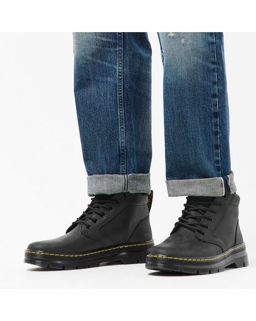 Dr. Martens Black Bonny Soft Leather Chukka Boots for men