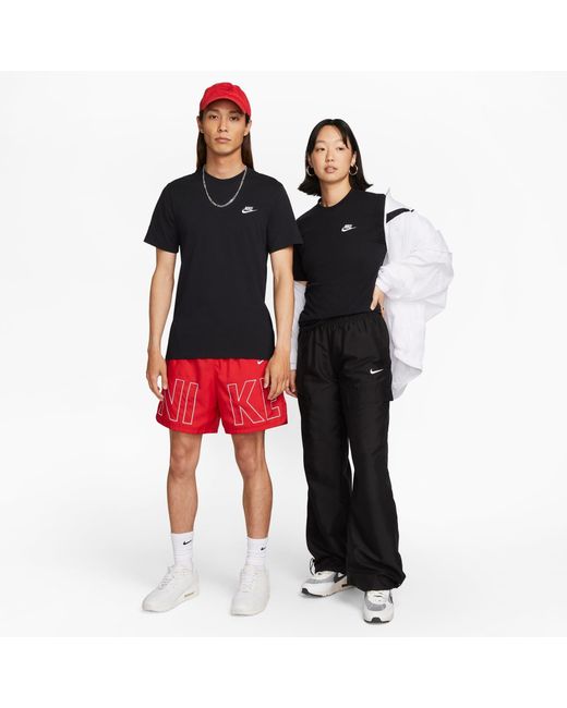 Nike Black Sportswear Club T-Shirt for men