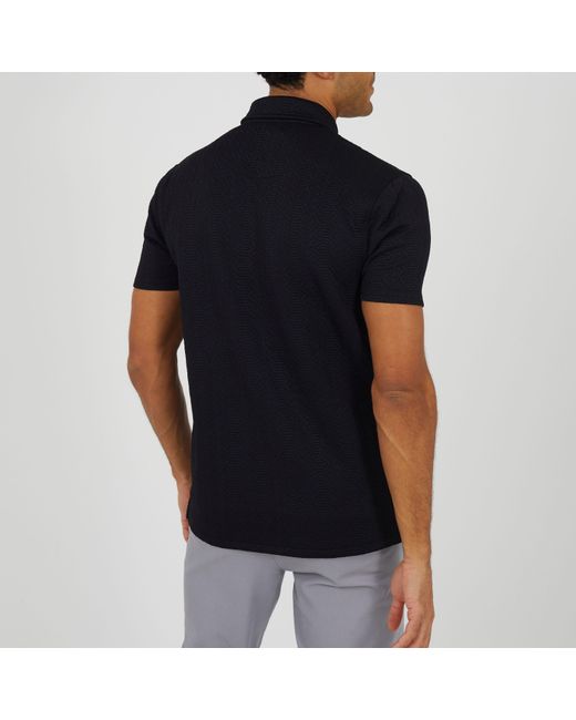 Brave Soul Black Short Sleeve Polo Shirt for men