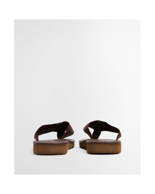 Barbour Brown Harker Sandals for men