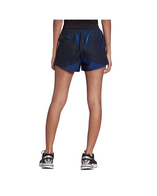 Adidas Originals Blue Streamlined One Piece Swimsuit
