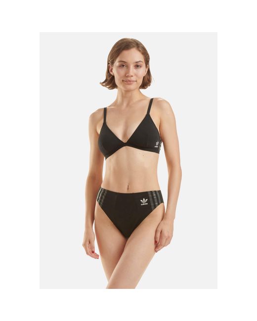 Adidas Originals Black Originals Triangle Bralette