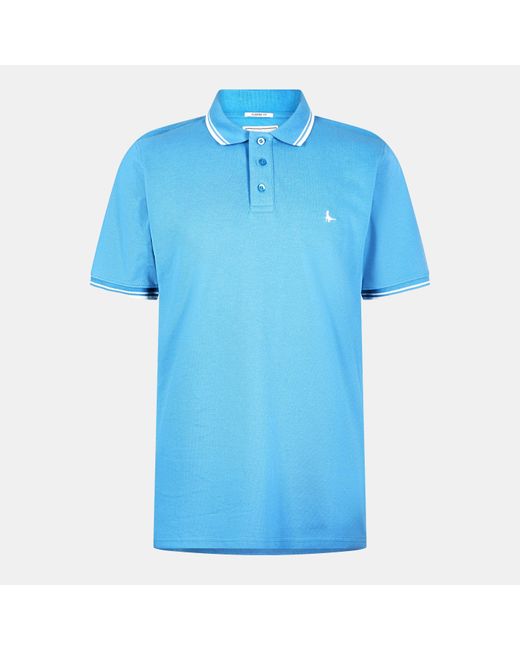 Jack Wills Blue Edgeware Tipped Polo for men