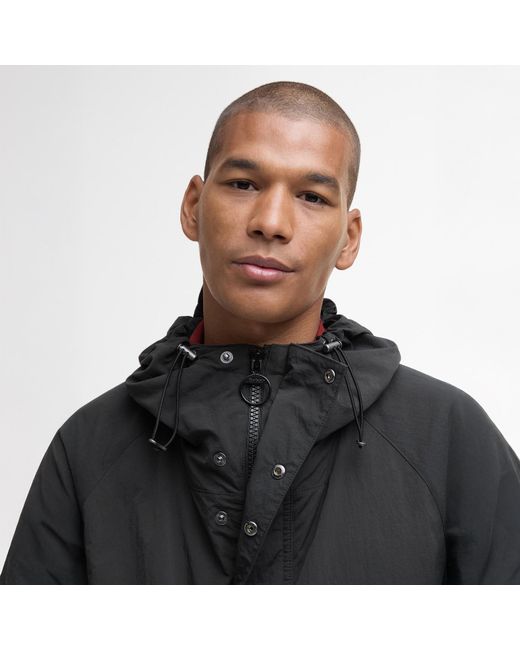 Barbour Black Rig Showerproof Jacket for men