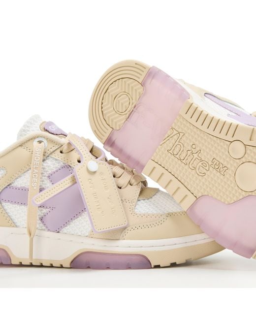 Off-White c/o Virgil Abloh Pink Ooo Slim Eco-Conscious Sneakers