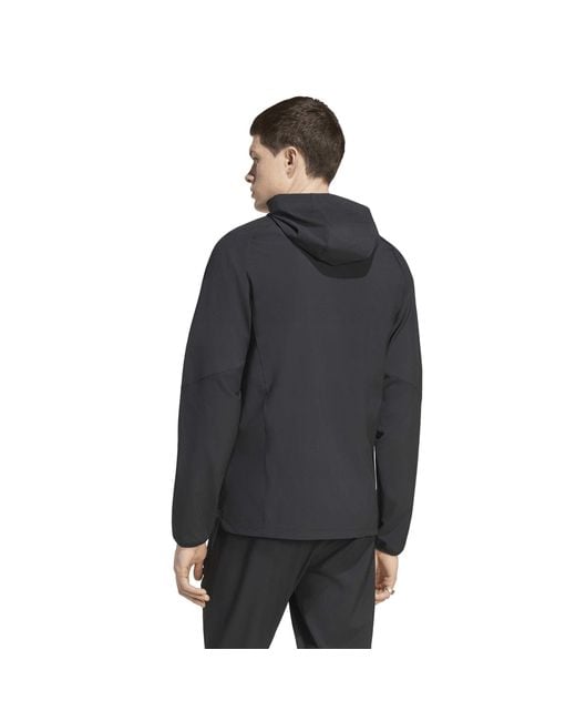 Adidas Black Liverpool Tiro Jacket for men