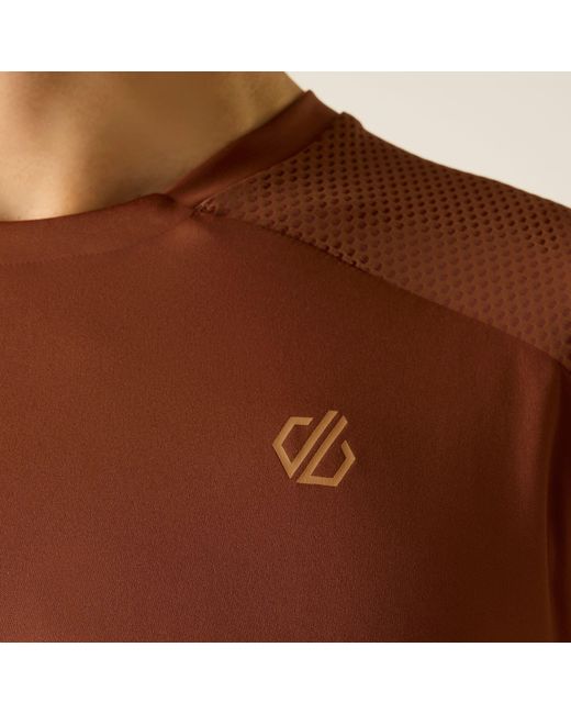Dare 2b Brown Trackstand Cycling Jersey for men