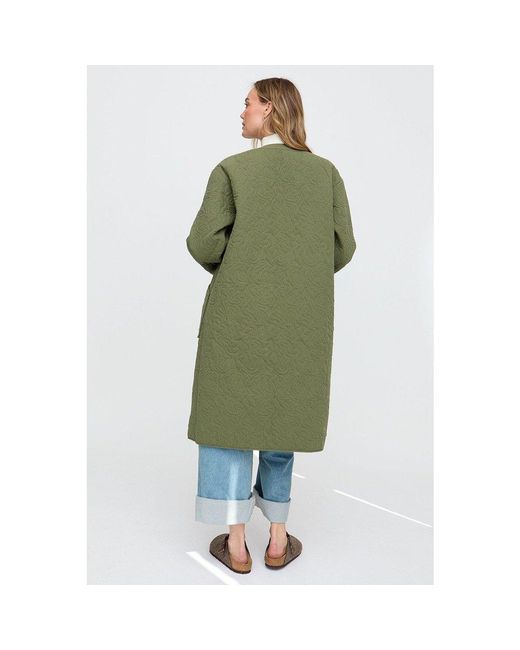 Raffya Green Heid Quilted Jacket