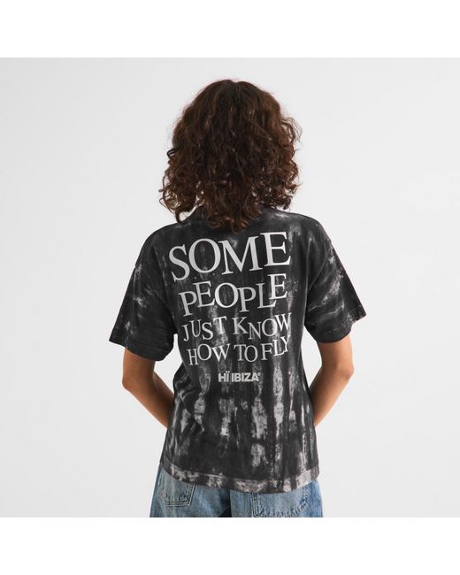 Palm Angels Black X Hi Ibiza Tie Dye T-Shirt