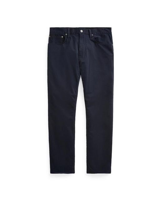 Polo Ralph Lauren Blue Varick 5 Pocket Trousers for men