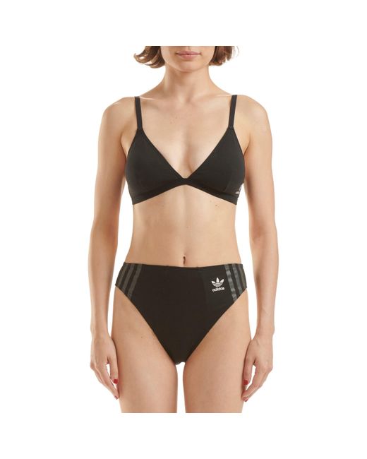 Adidas Originals Black Originals Triangle Bralette
