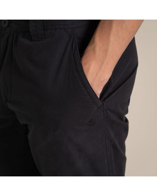 Craghoppers Black Dofe Brisk Trouser for men