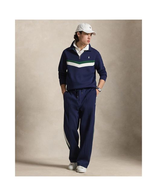Polo Ralph Lauren Blue Open Hem Fleece Joggers for men