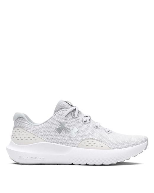 Under Armour White Surge 4 Running Shoes