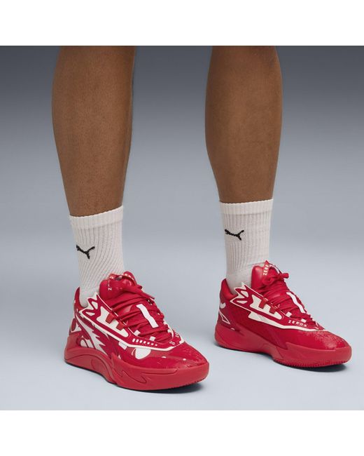 PUMA Red Scoot Zeros Ii Basketball Trainers for men