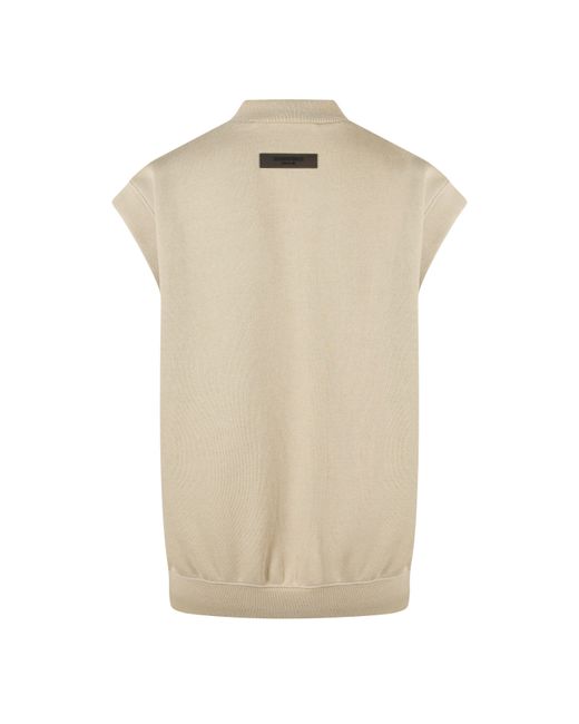 Fear Of God Natural Knitted Sweater Vest