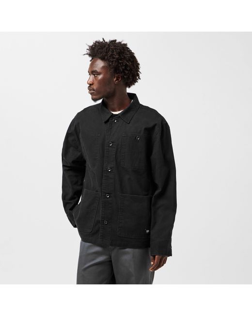 Vans Black Drill Chore Canvas Field Jacket for men