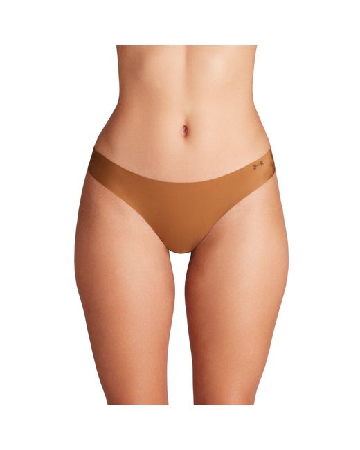 Under Armour Brown No Show Thong