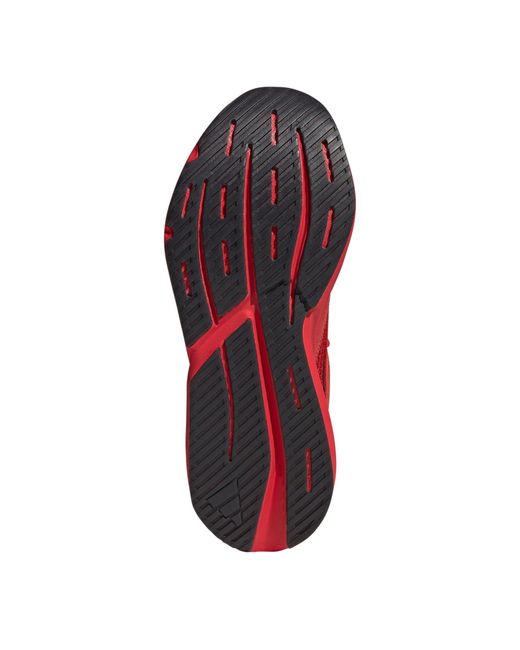 Adidas Red Adults Lightblaze Low-Top Trainers