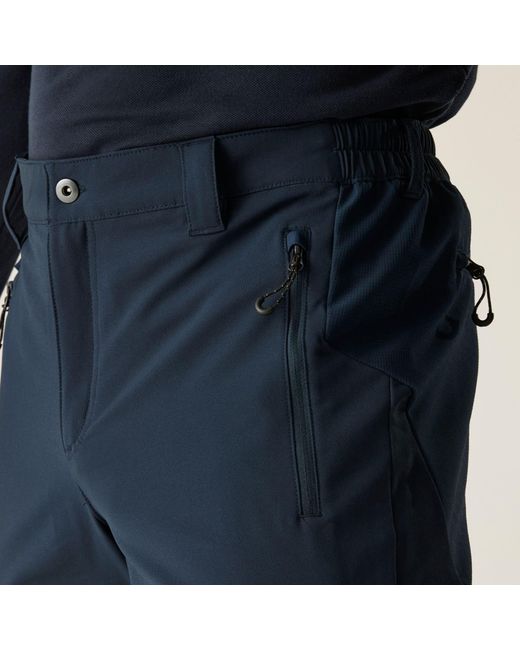 Regatta Blue Prolite Softshell Stretch Trousers for men