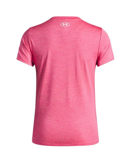 Under Armour Pink Tech Twist Short Sleeve