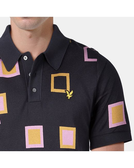Lyle & Scott Blue Polo for men