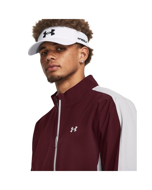 Under Armour Red Stormproof 3.0 Waterproof Jacket for men