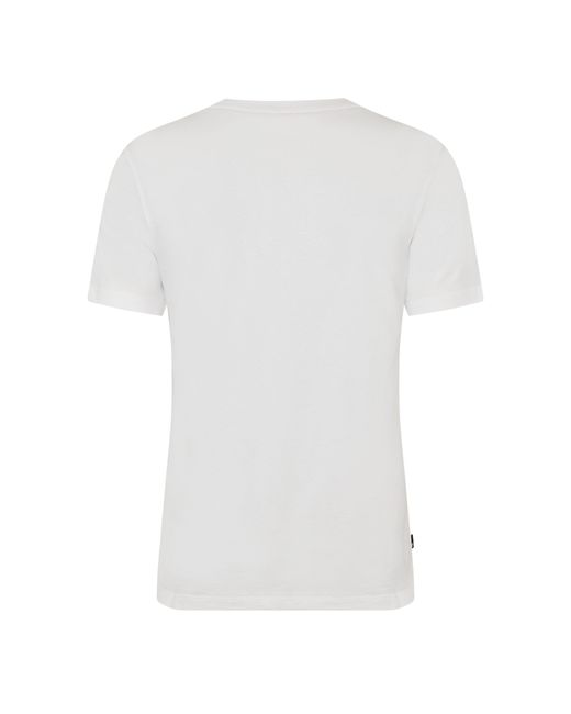 Timberland White Kennebec River Logo T-Shirt for men