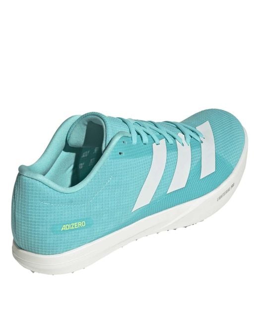 Adidas Blue Adizero Track Running Shoes for men