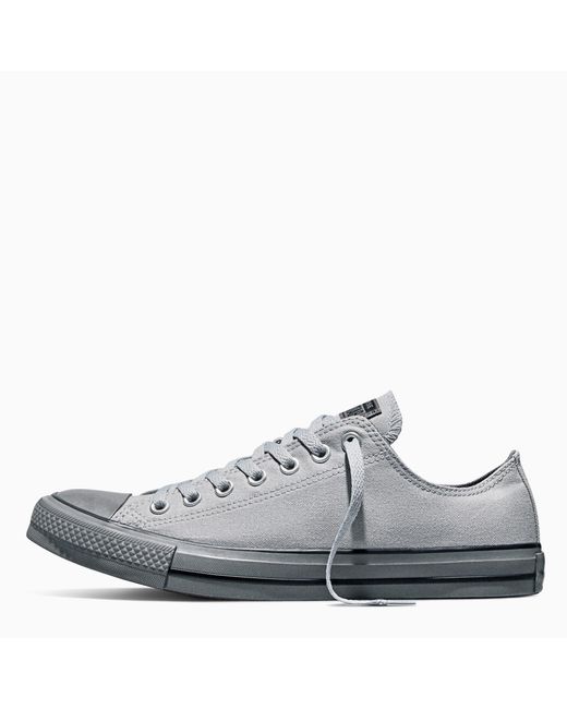 Converse Gray Canvas Trainers for men