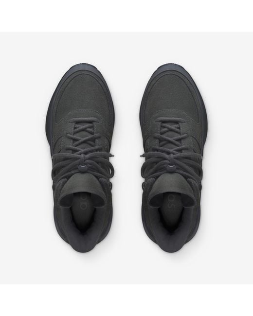Adidas Black Athletics Los Angeles Hiker Canvas Hi Top Sneakers for men