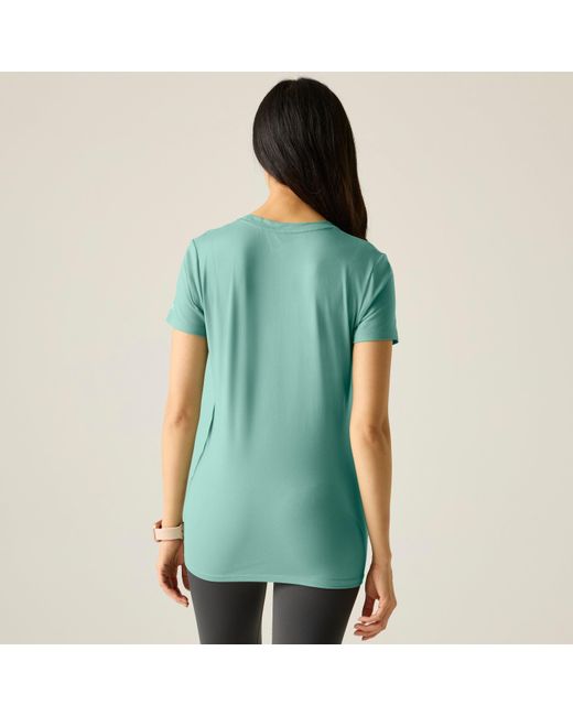 Regatta Green Fingal Tee Short Sleeve Performance T-Shirt