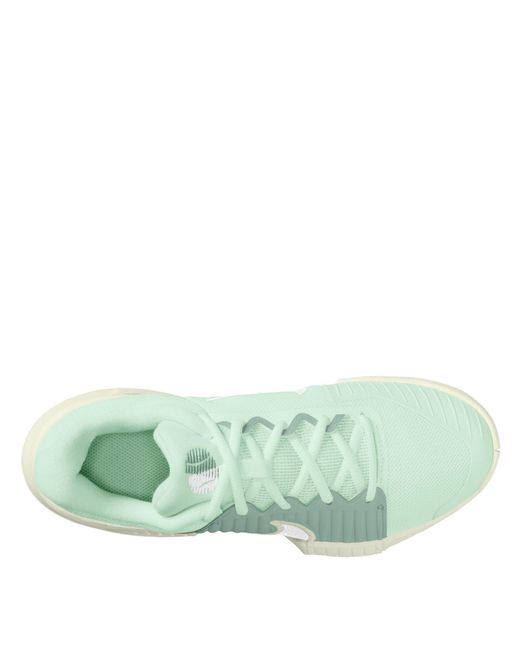 Nike Green Gp Challenge Pro Hard Court Tennis Shoes