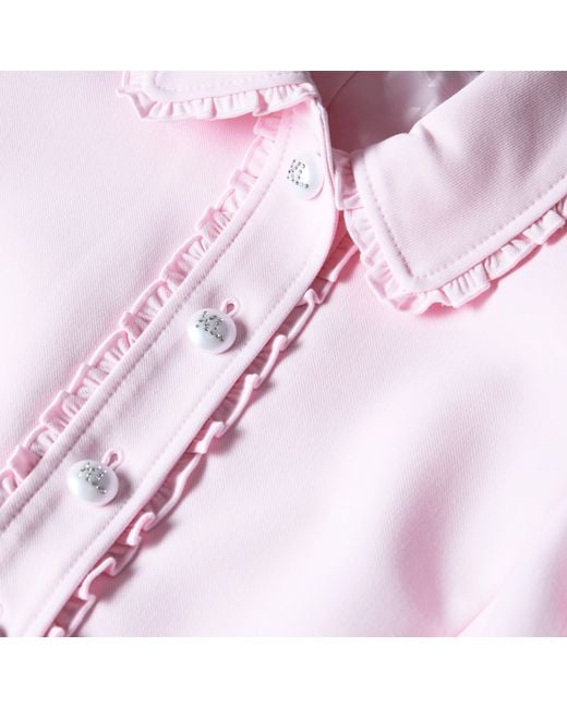Karl Lagerfeld Pink Suiting Blazer